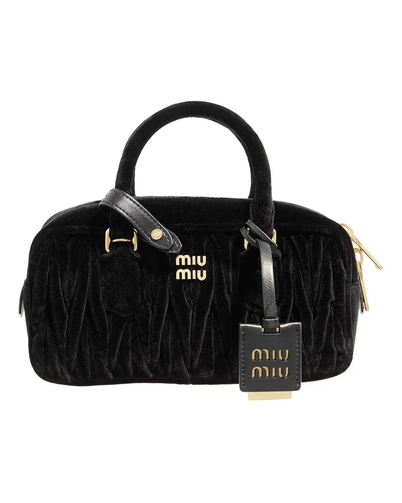 Miu Miu Tote Arcadie Tote Bag Schwarz