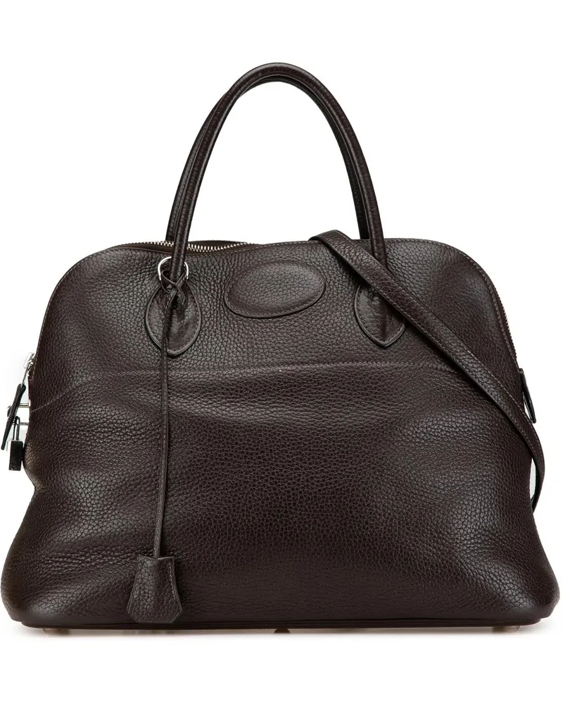 Hermès Hobo Bags 2004 Clemence Bolide 35 braun Braun