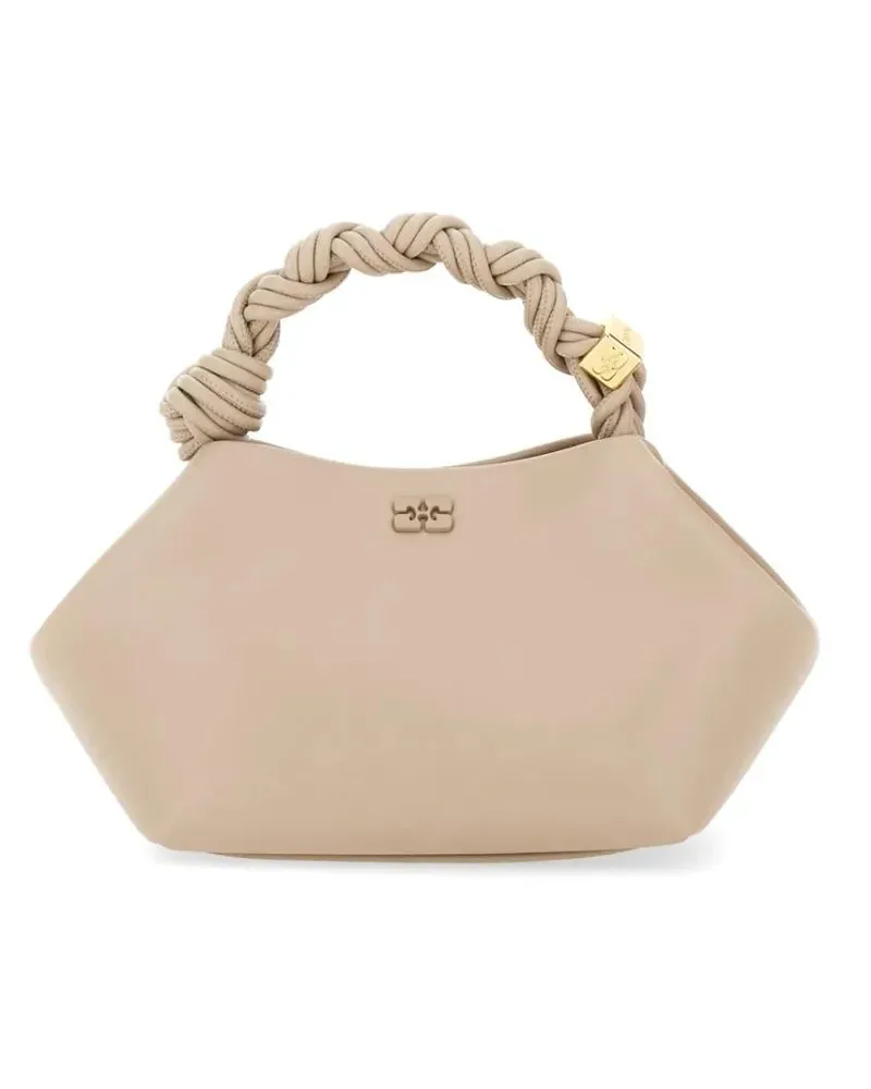 Ganni Hobo Bags "Bou" Bag beige Beige