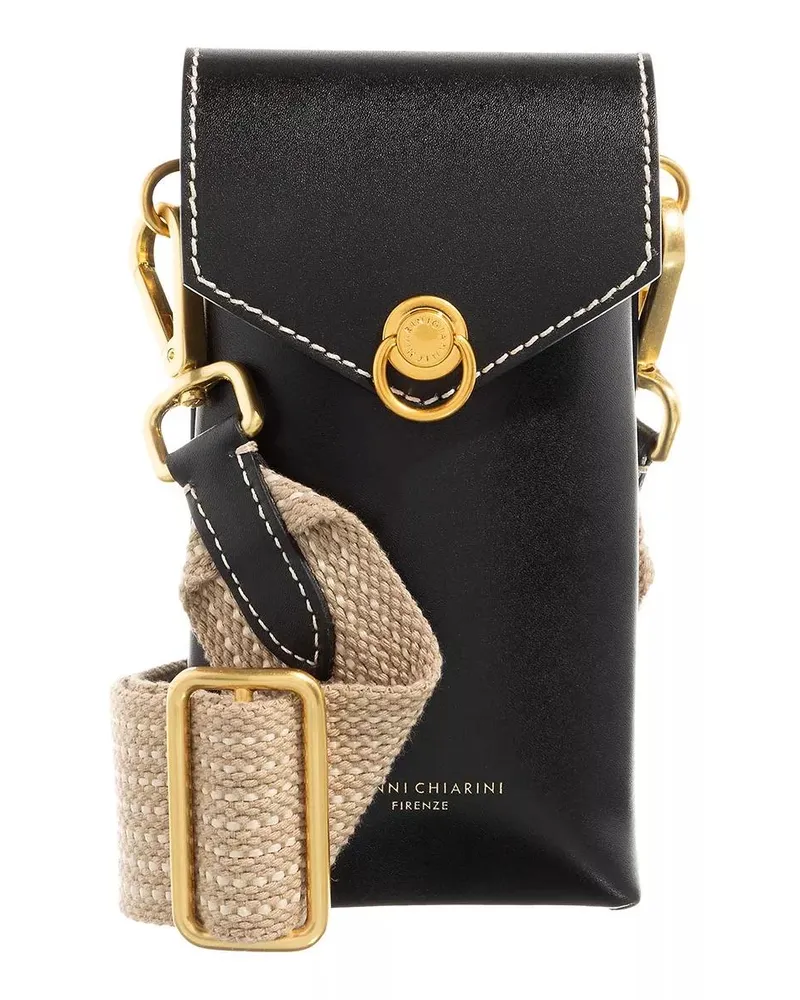 Gianni Chiarini Handyhüllen Corallo schwarz Schwarz