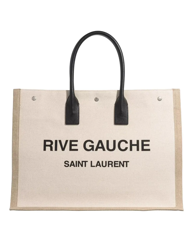 Saint Laurent Shopper & Totes Rive Gauche Large Shopper beige Beige