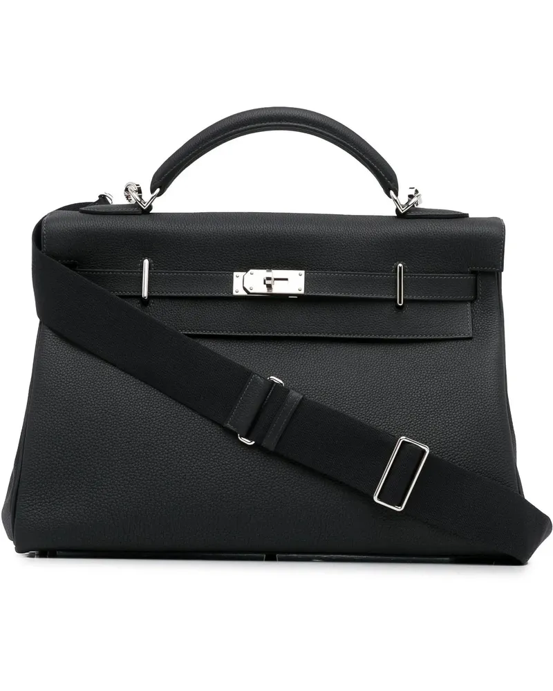 Hermès Hobo Bags Togo Maxi Kelly 42 schwarz Schwarz