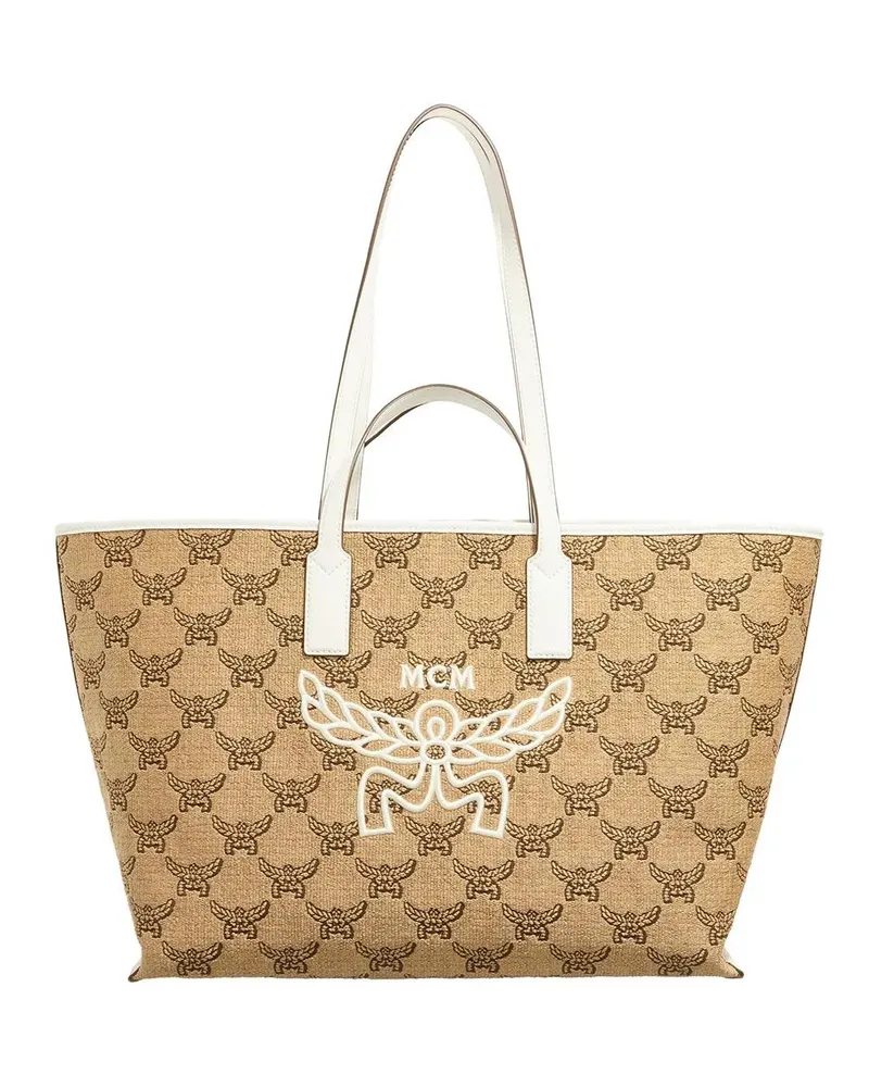 MCM Shopper Himmel Oth Shopper Med In, One Size beige Beige