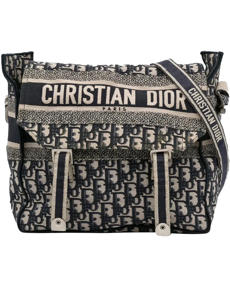 Dior Hobo Bags 2021 Oblique Diorcamp blau Blau