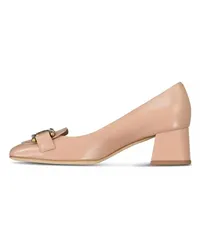 TOD'S Sneakers Pumps mit Ketten-Detail Beige