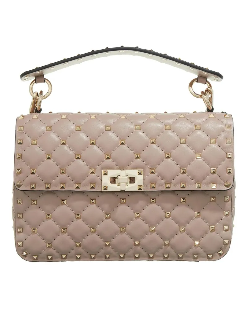 Valentino Garavani Crossbody Bags Medium Shoulder Bag Rockstud Spike taupe Taupe