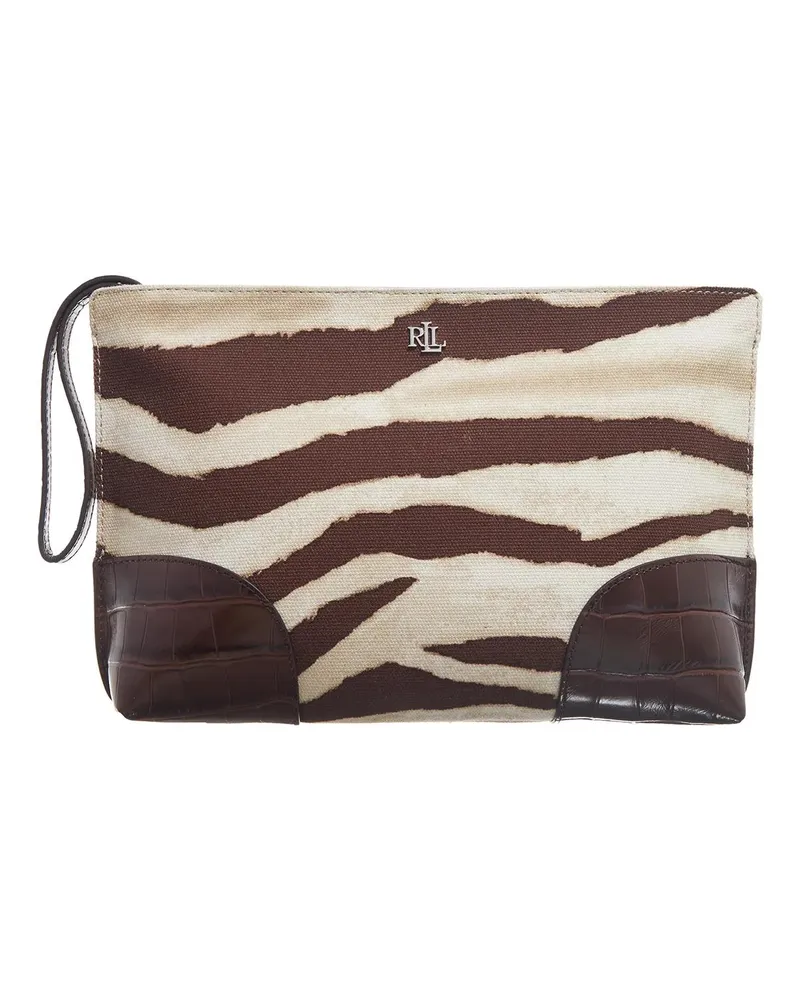 Ralph Lauren Kosmetiktaschen Top Zip Pch-Pouch-Large beige Beige