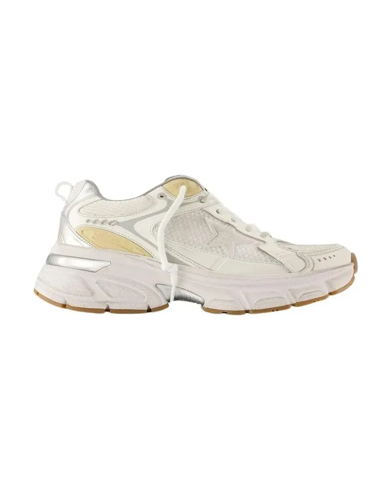 Golden Goose Low-Top Sneaker Lightstar Sneakers - Synthetic Leather - White beige Beige