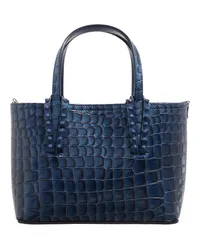 Christian Louboutin Satchel Bag Cabata Mini Handbag Blau