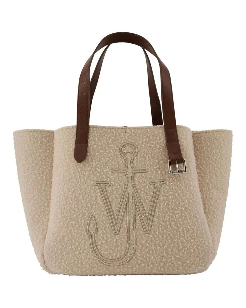 J.W.Anderson Shopper & Totes Belt Shopper Bag - Wool - Beige beige Beige