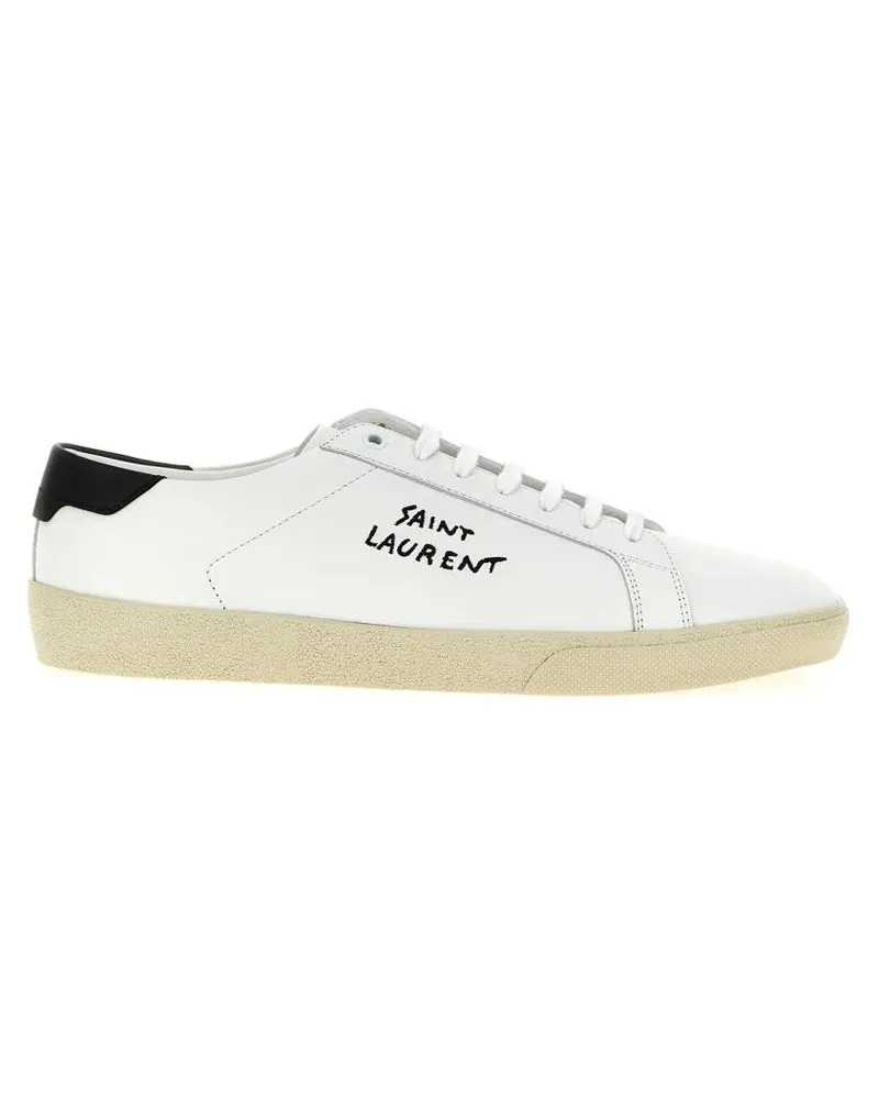 Saint Laurent Low-Top Sneaker 'Court Sl/06' Sneakers weiß Weiß