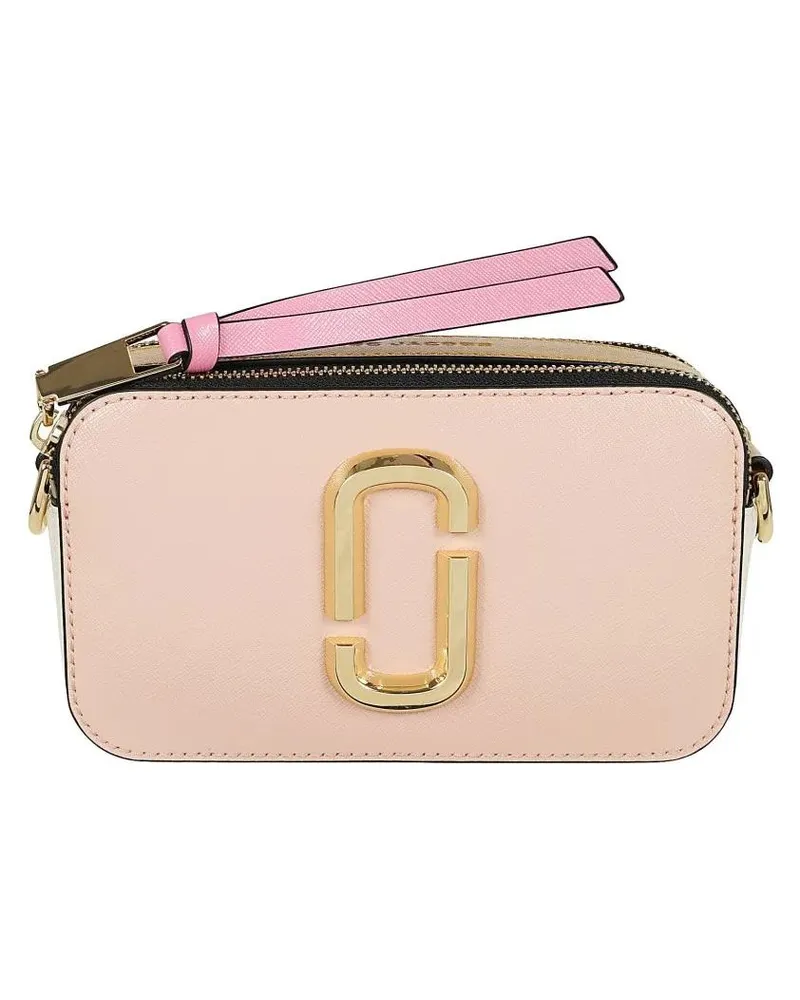 Marc Jacobs Hobo Bags Compact Leather Snapshot Bag pink Rosa