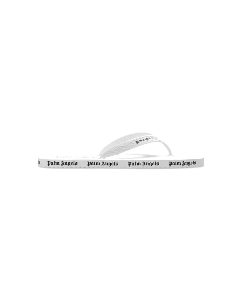 Palm Angels Sandalen Flip Flop Slides weiß Weiß