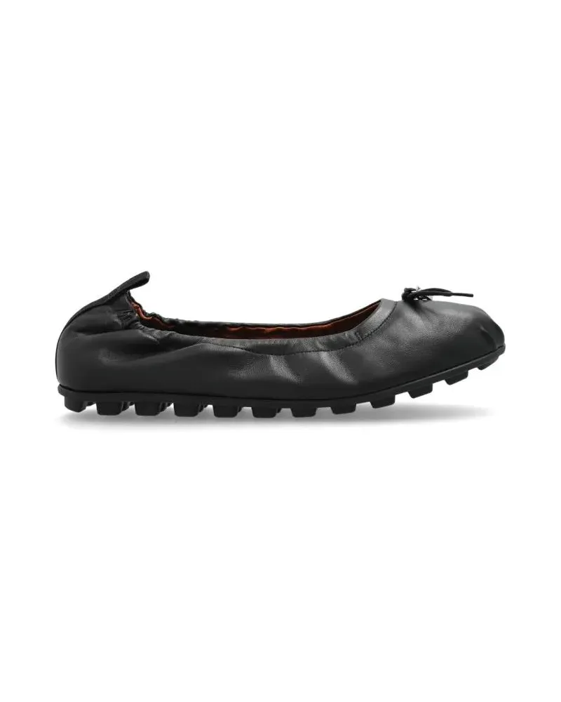 Hogan Olympia' Leather Ballerinas schwarz Schwarz