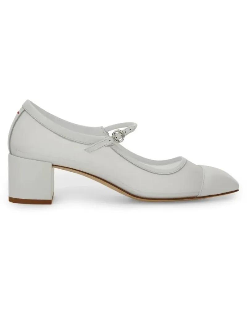 aeyde Hohe Schuhe "Aline" Pump weiß Weiß