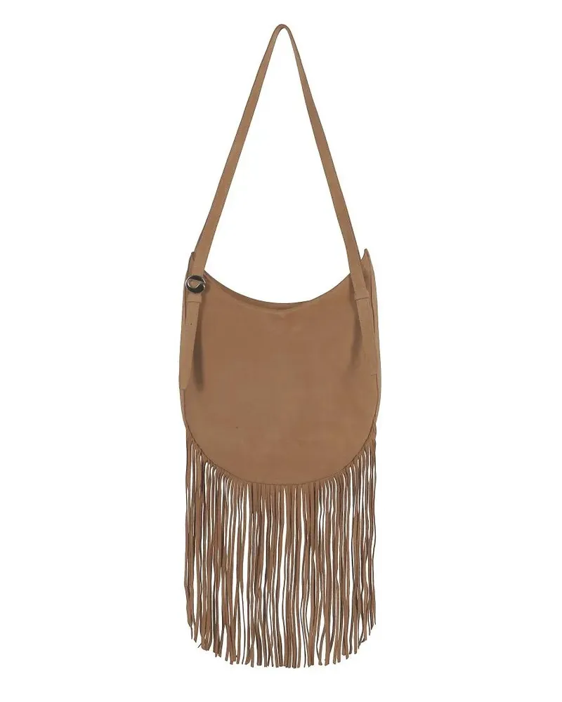 COPERNI Hobo Bags Suede Fringed Hobo Belt braun Braun
