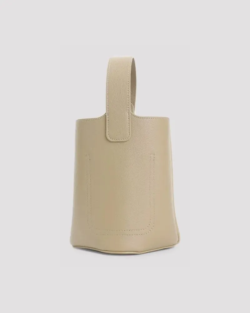 Loewe Beuteltaschen Pebble Bucket Mini Bag beige Beige