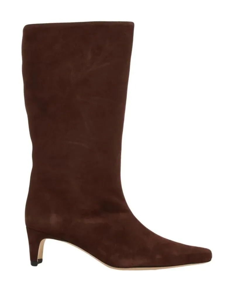 STAUD Stiefel Wally' Suede Boots schwarz Schwarz