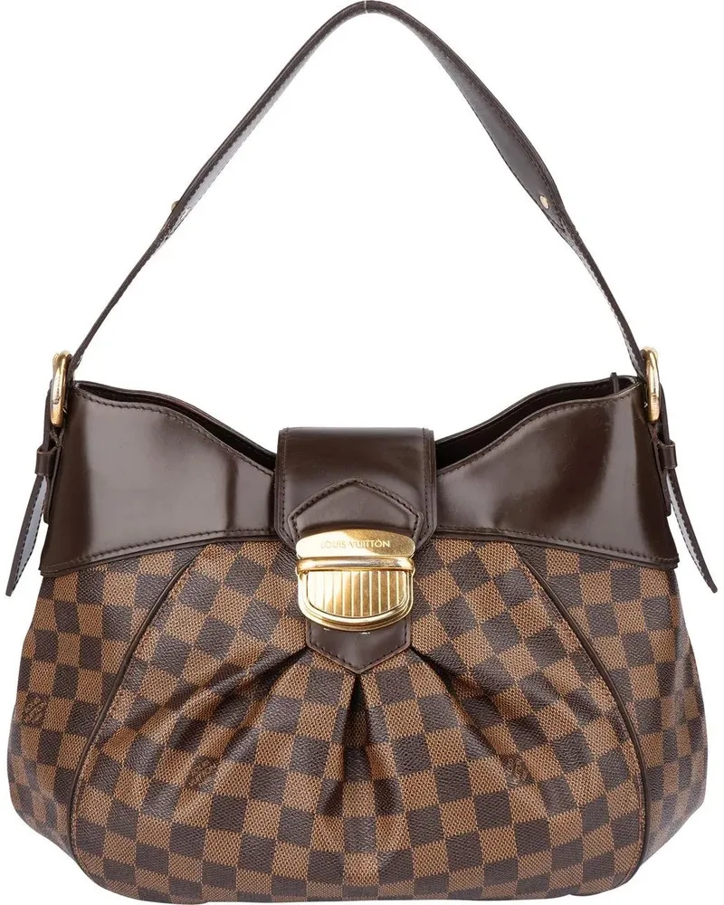 Louis Vuitton Crossbody Bags  Damier Ebene Monogram Sistina MM Sho braun Braun