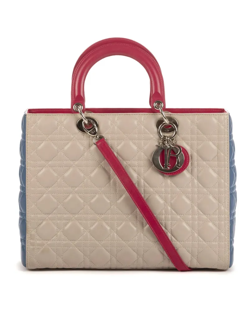 Dior Crossbody Bags Lady Large weiß Weiß
