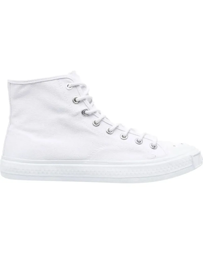 Acne Studios Low-Top Sneaker Ballow High-Top Sneakers weiß Weiß