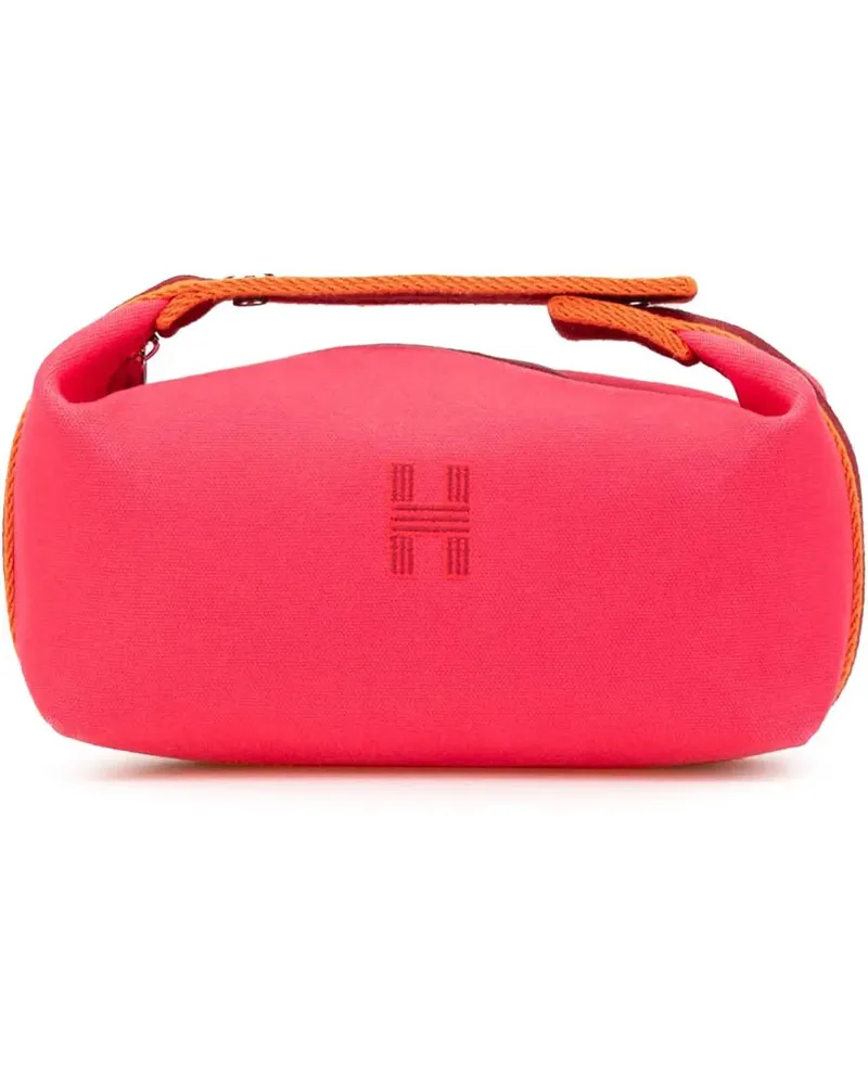 Hermès Kosmetiktaschen 2020-2025 Small Canvas Bride A Brac rosa Gold