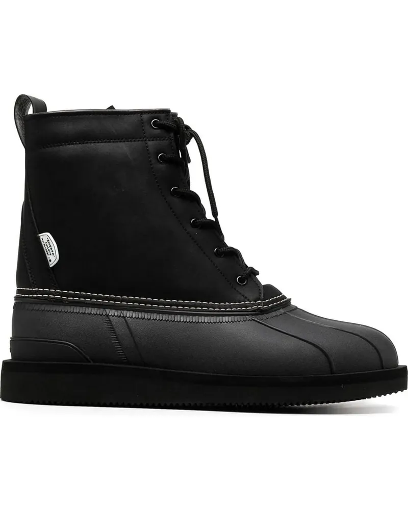 SUICOKE Low-Top Sneaker Alal-wpab Boots schwarz Schwarz