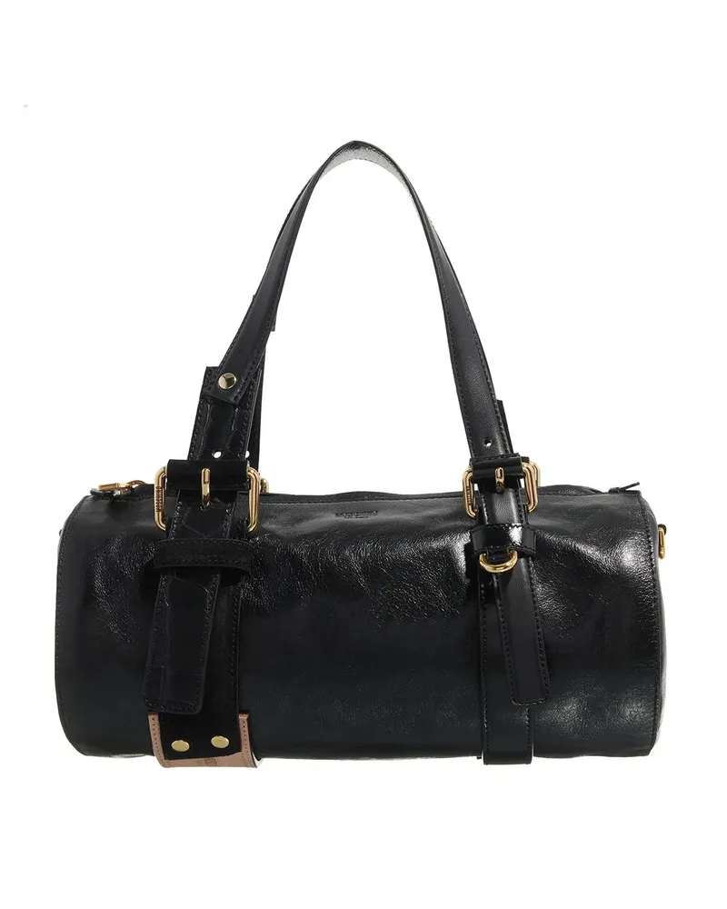 Moschino Beuteltaschen Vitello Dallas schwarz Schwarz