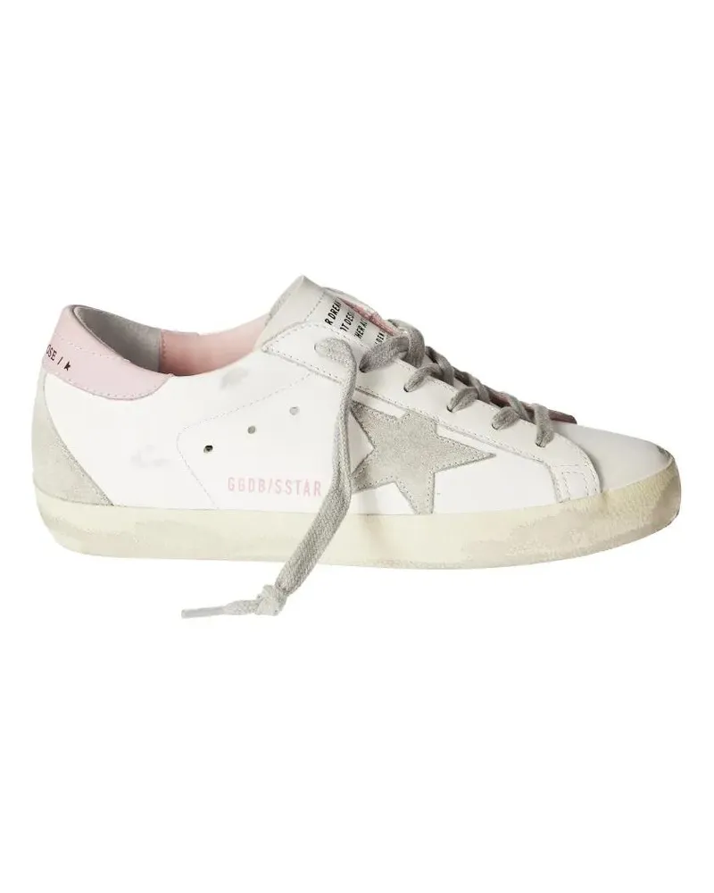 Golden Goose Low-Top Sneaker Superstar Leather Upper Sneakers weiß Weiß