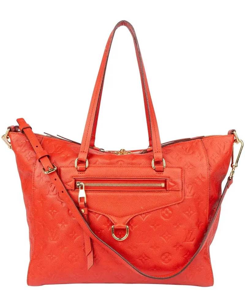 Louis Vuitton Crossbody Bags  Red Leather Empreinte Monogram Lumin rot Rot