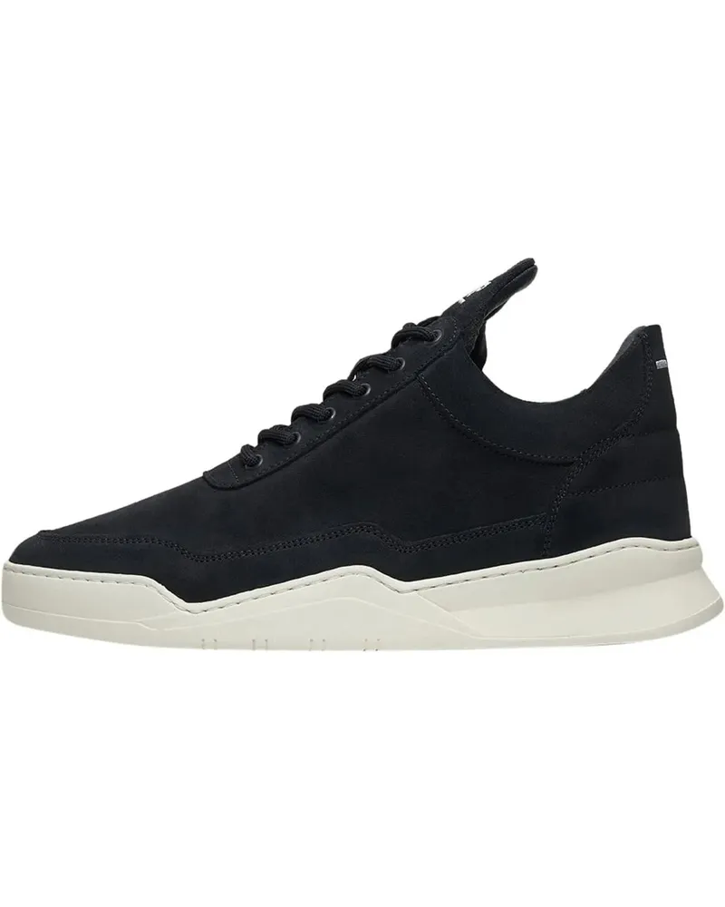 Filling Pieces Low-Top Sneaker Low Top Ghost Navy / White blau Blau