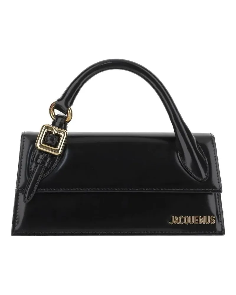 Jacquemus Crossbody Bags Chiquito Leather Bag schwarz Schwarz