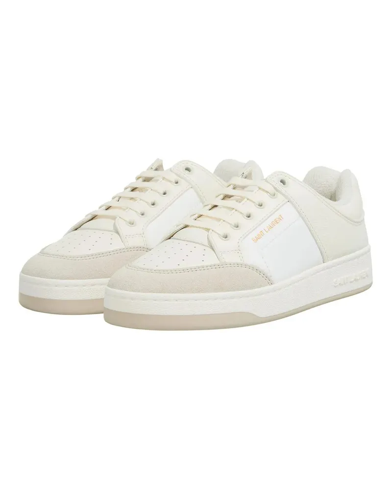 Saint Laurent Sneaker  Low Top Sneaker weiß Weiß