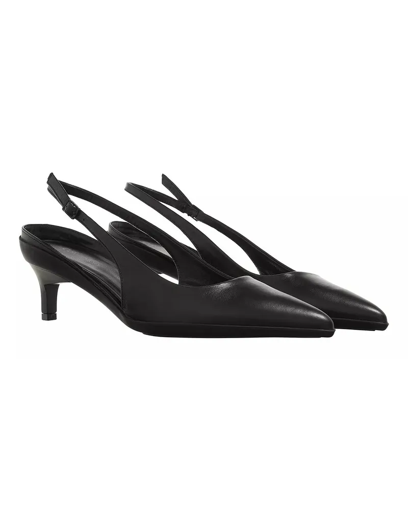 Calvin Klein Pumps & High Heels Heel Slingback Pump 50 Lth schwarz Schwarz