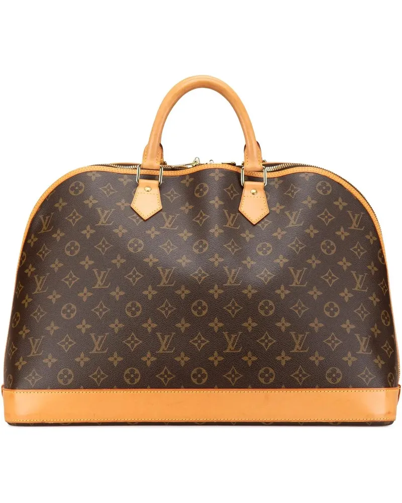 Louis Vuitton Weekender 2004 Monogram Alma Voyage MM braun Braun