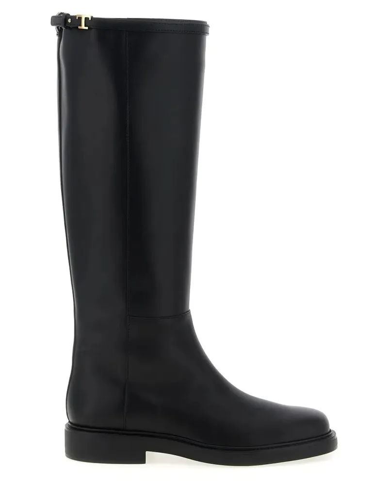 TOD'S Stiefel 'T Timeless' Boots schwarz Schwarz
