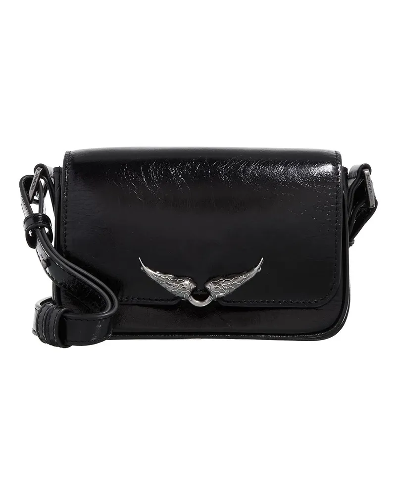 Zadig & Voltaire Crossbody Bags Le Zazi Vintage Patent schwarz Schwarz