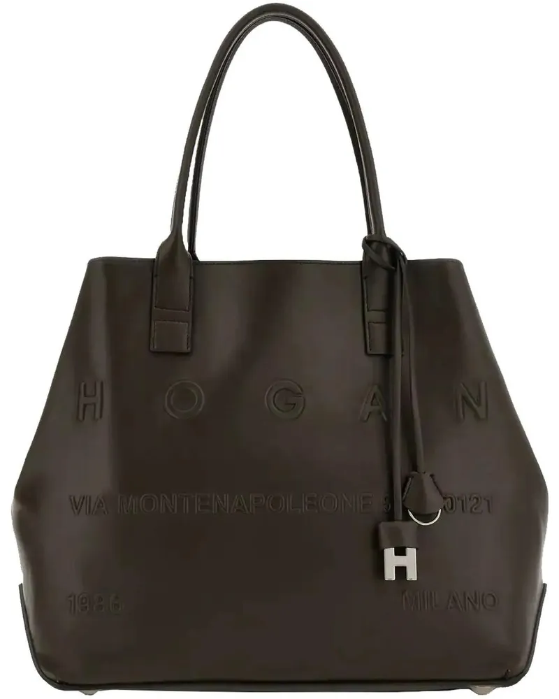 Hogan Shopper Bags Palissandro braun Braun