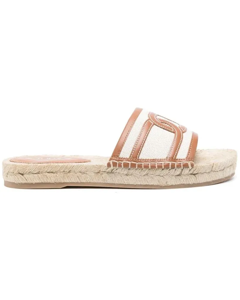 TOD'S Sandalen Logo Sandals beige Beige