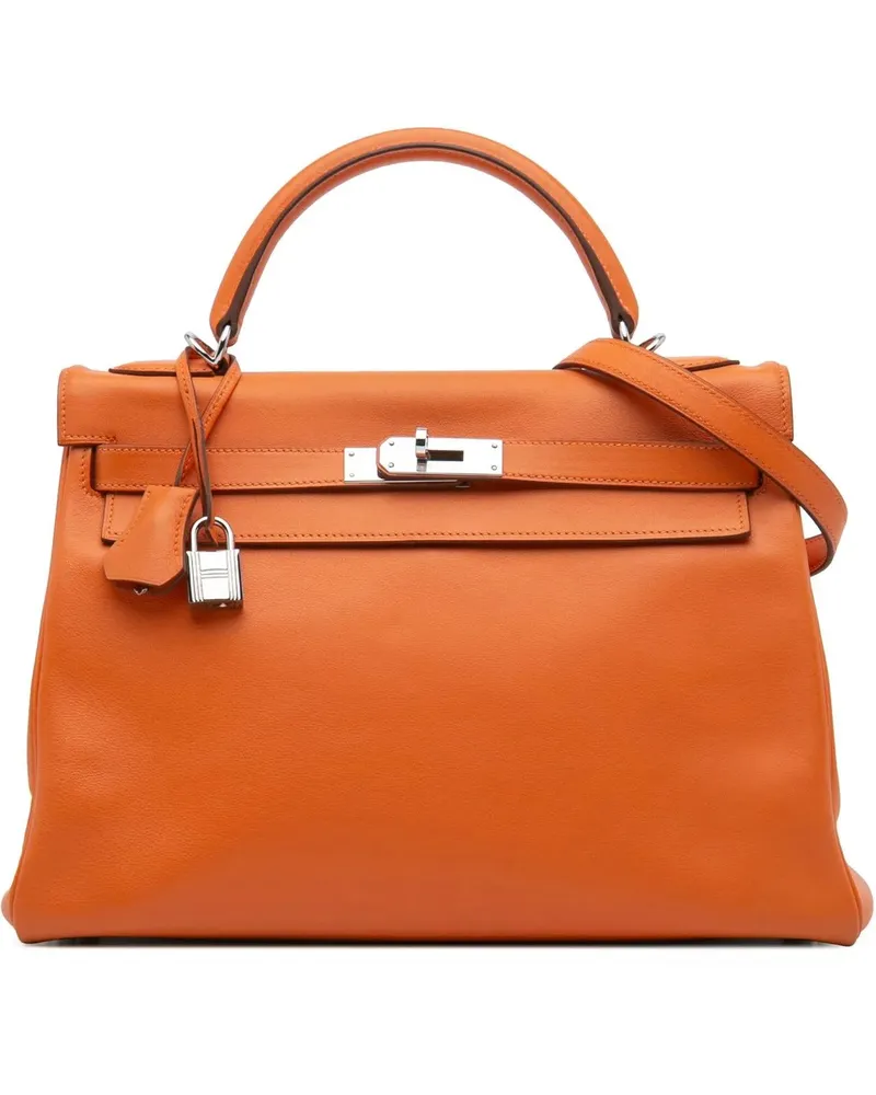 Hermès Hobo Bags 2009 Swift Kelly II Retourne 32 orange Orange