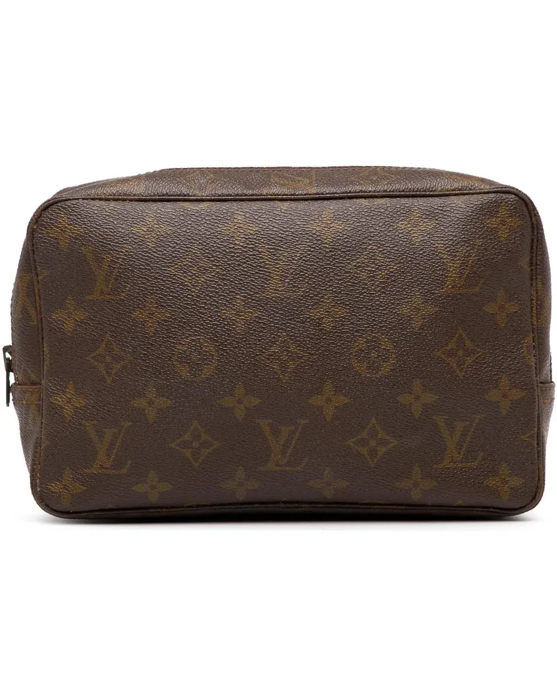Louis Vuitton Clutches Monogram Trousse Toilette 23 braun Braun