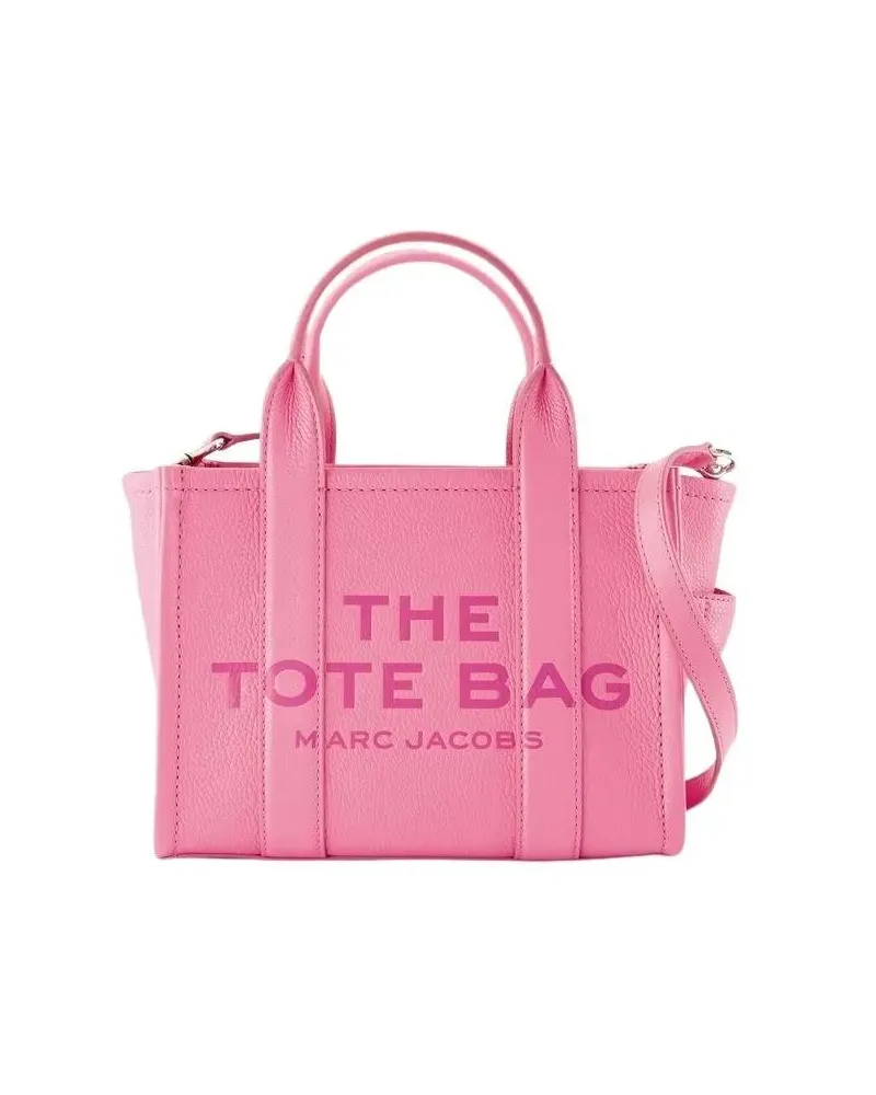 Marc Jacobs Shopper & Totes The Small Tote - Leather - Pink pink Rosa