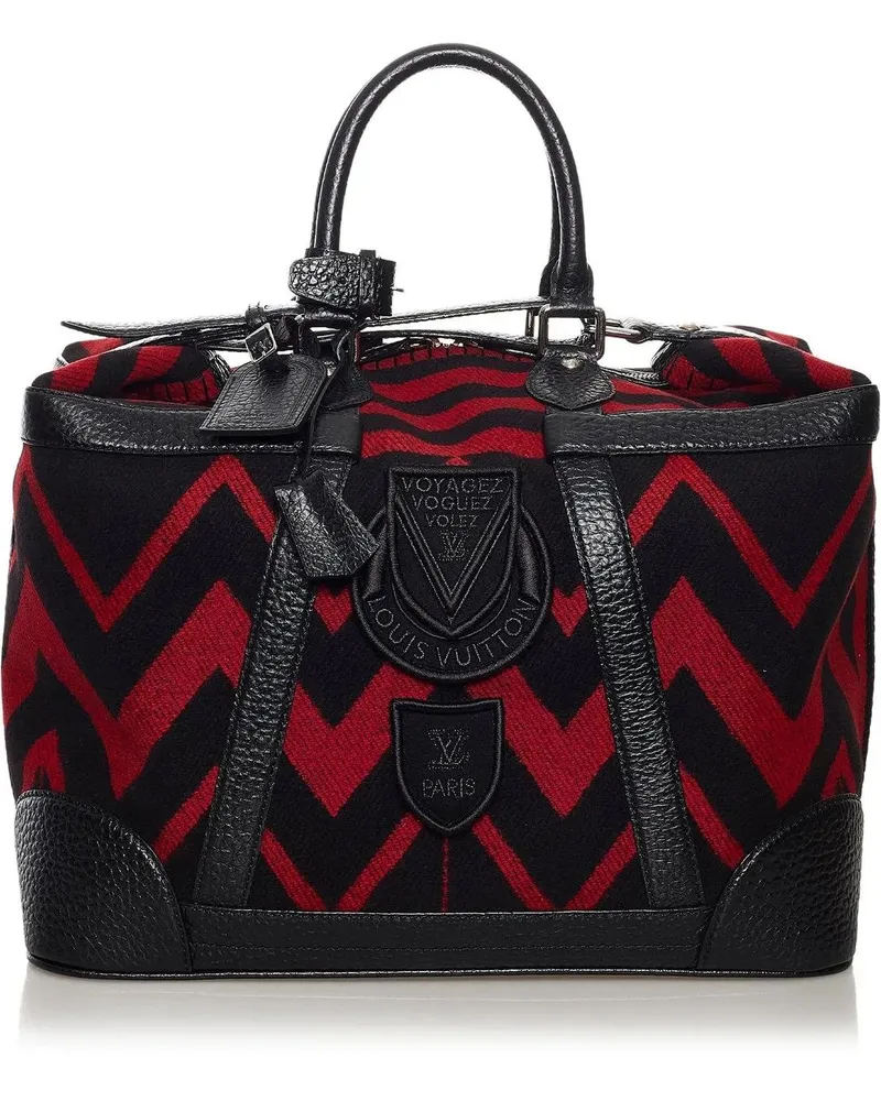 Louis Vuitton Weekender 2006 Grimaud Vail Blanket rot Rot