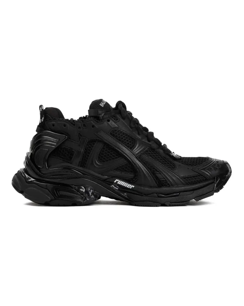 Balenciaga Low-Top Sneaker Black Matte Runner Sneakers schwarz Schwarz