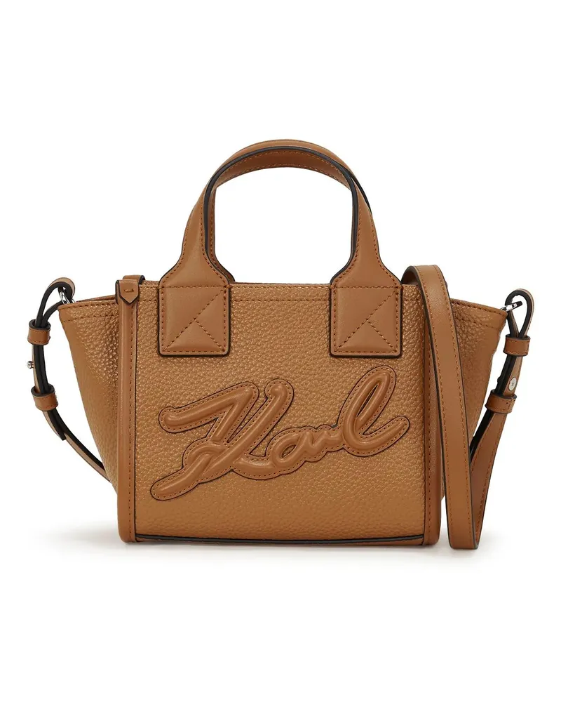 Karl Lagerfeld Shopper K/SKUARE KLEINE TOTE-BAG braun Braun