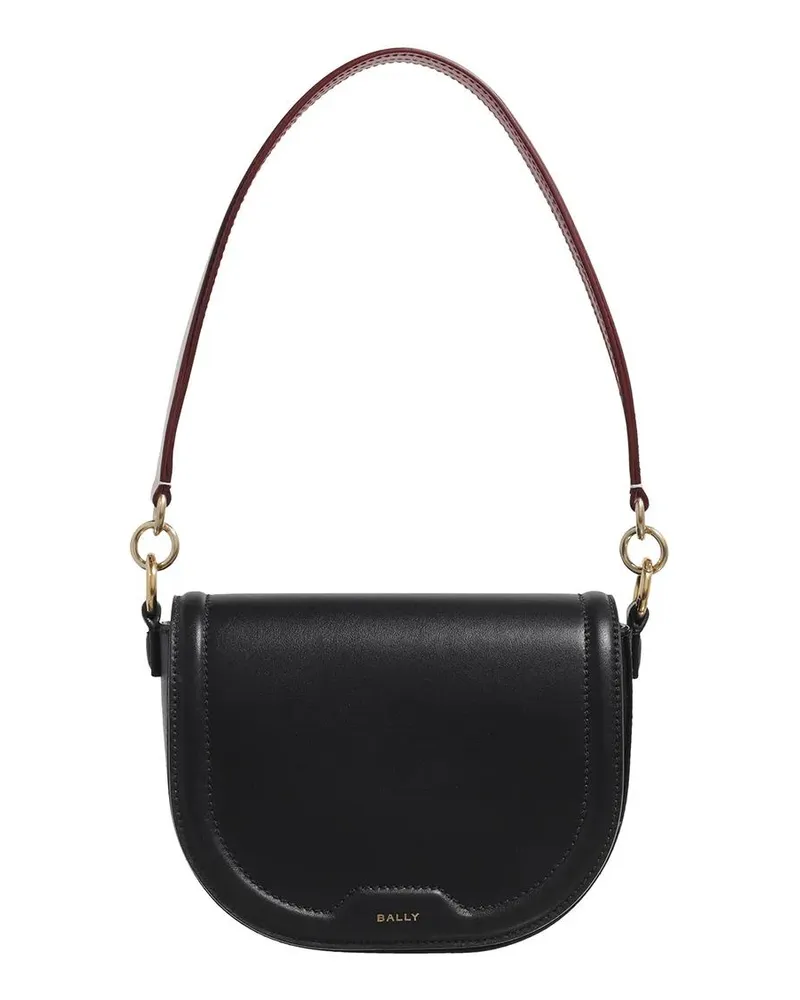 Bally Crossbody Bags Code Flap schwarz Schwarz