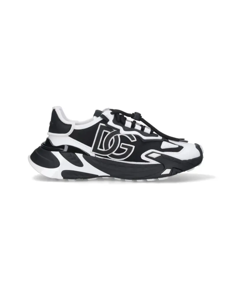 Dolce & Gabbana Low-Top Sneaker "Daymaster" Sneakers – Black/White schwarz Schwarz