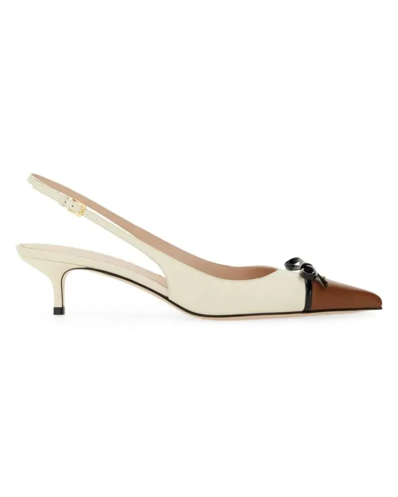 Valentino Garavani Hohe Schuhe "Bepointy" Slingback Pumps beige Beige
