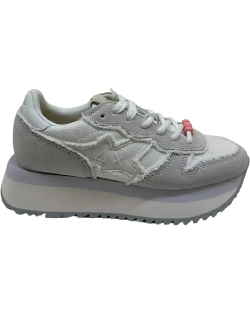Sun68 Low-Top Sneaker Sneakers Bianco Panna weiß Weiß