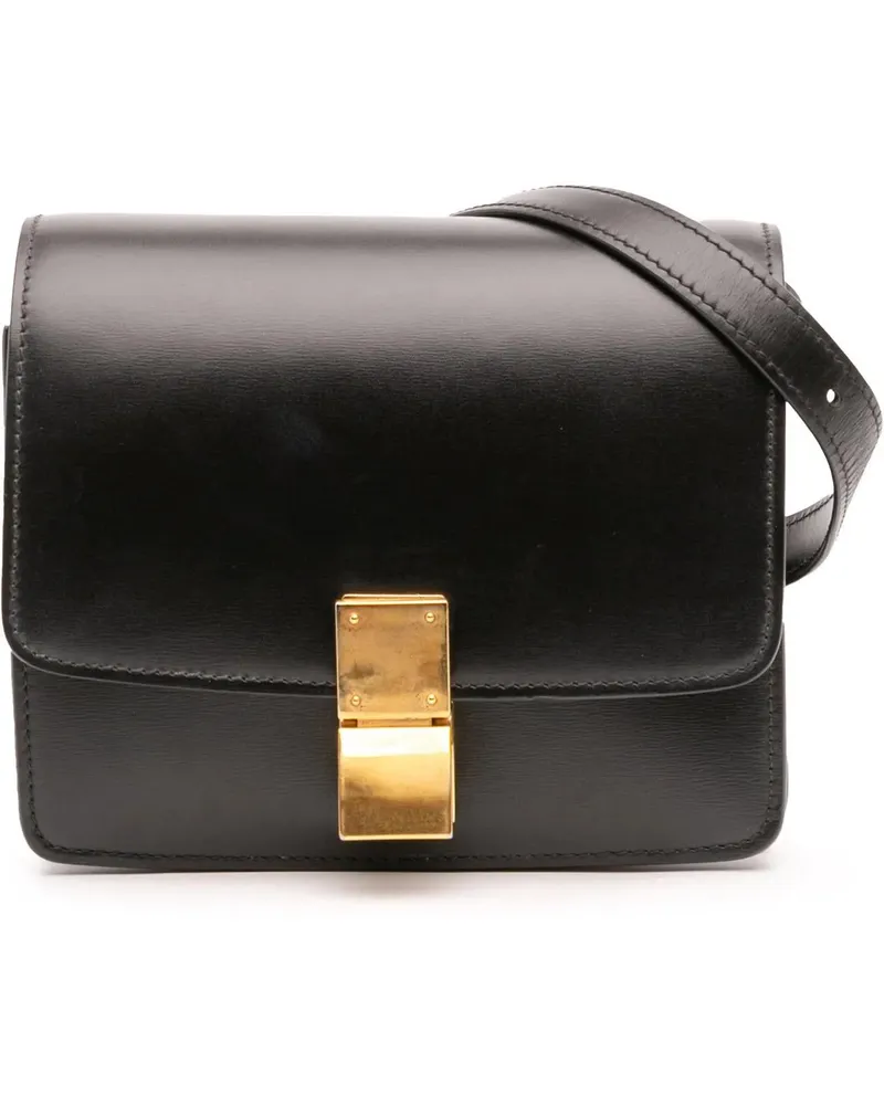 Celine Hobo Bags Small Calfskin Classic Box schwarz Schwarz